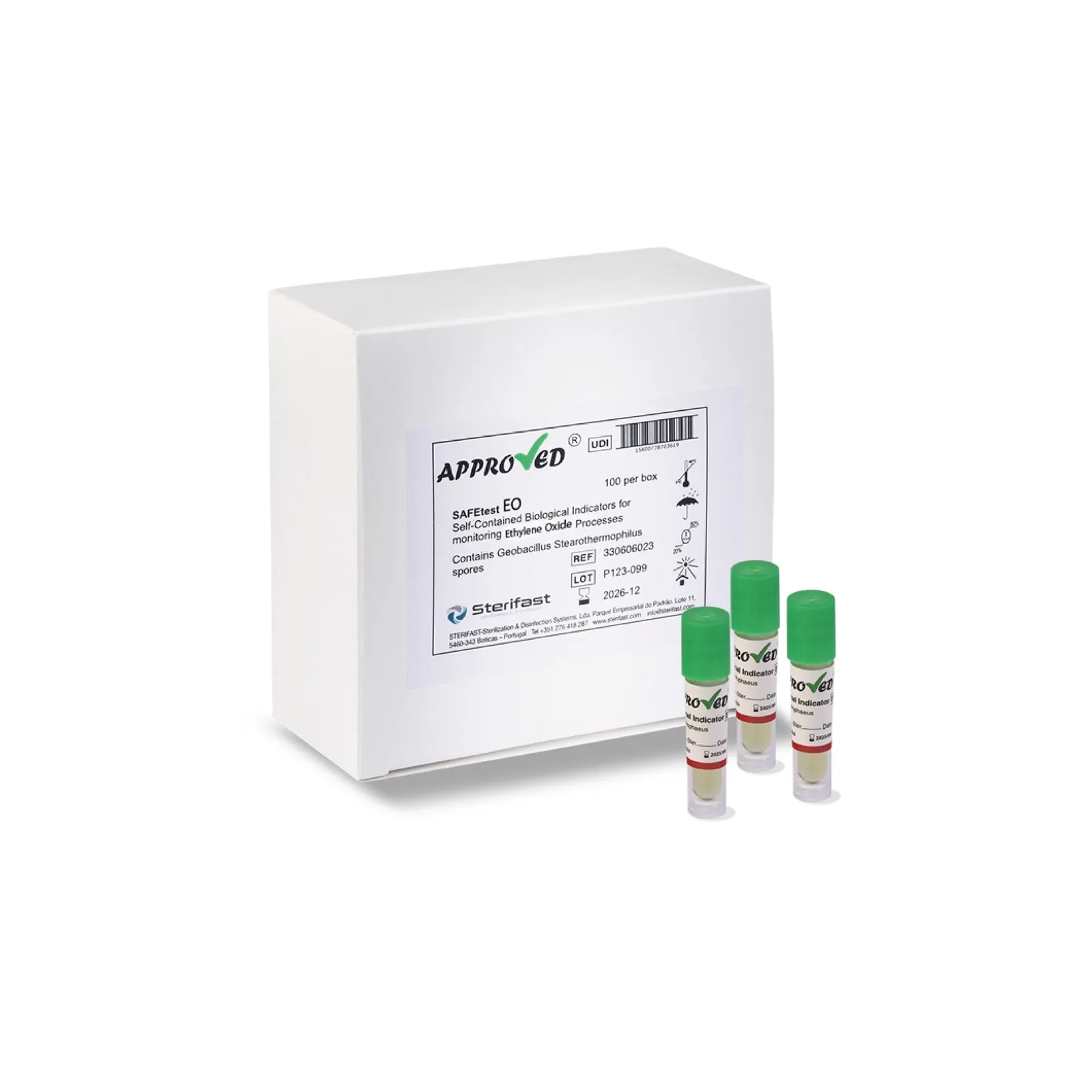 Sterifast Self-Contained Biological Indicator EO
