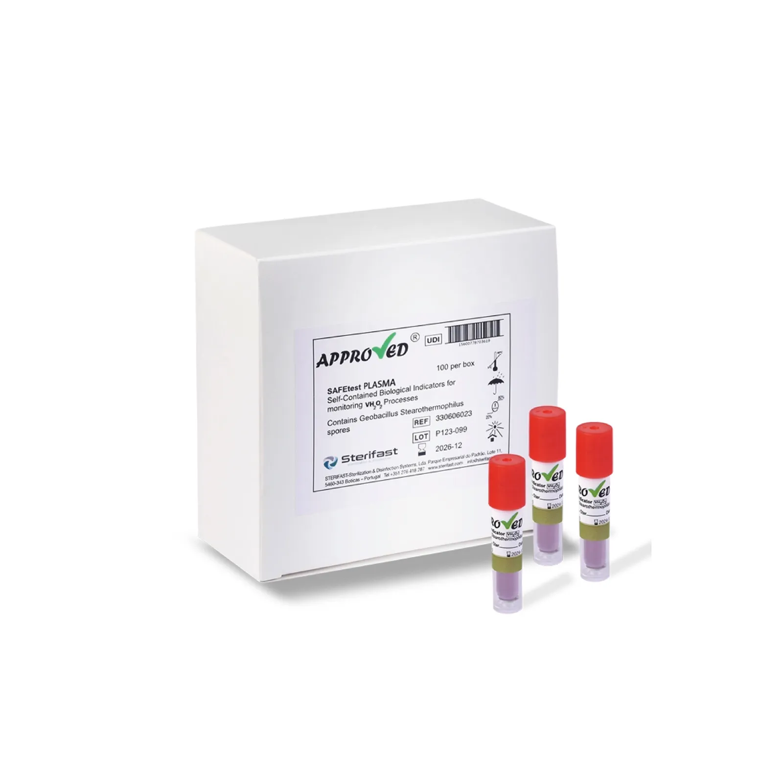 Sterifast Self-Contained Biological Indicator VH2O2